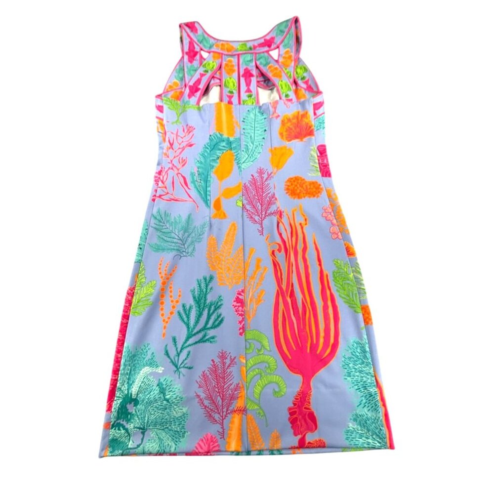 Gretchen Scott Isosceles Sea Sway Jersey Dress Size Xxsmall Under The Sea View 4